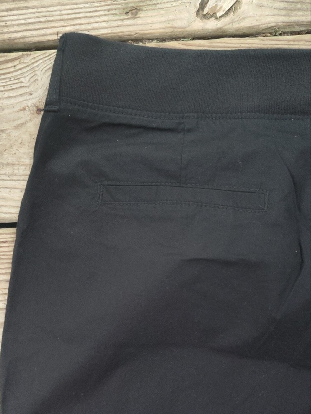 Womens Lee Black Cargo Capri Pants Never Worn - Picture 6 of 8